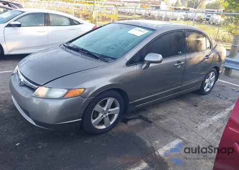 2007 Honda Civic Ex from USA, damaged, VIN 1HGFA16877L118700